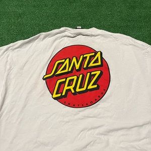 santa cruz tee mens size xl